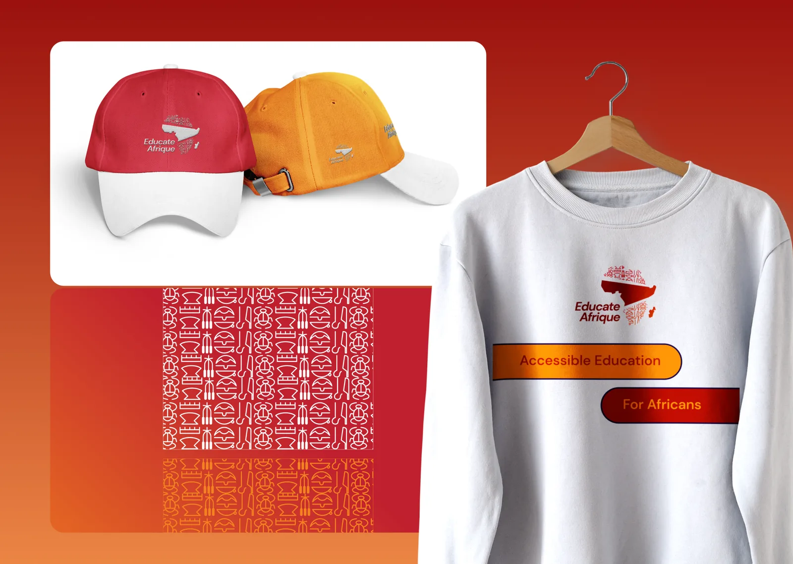 Educate Afrique — brand identity and launch communications by Sunday Oladokun