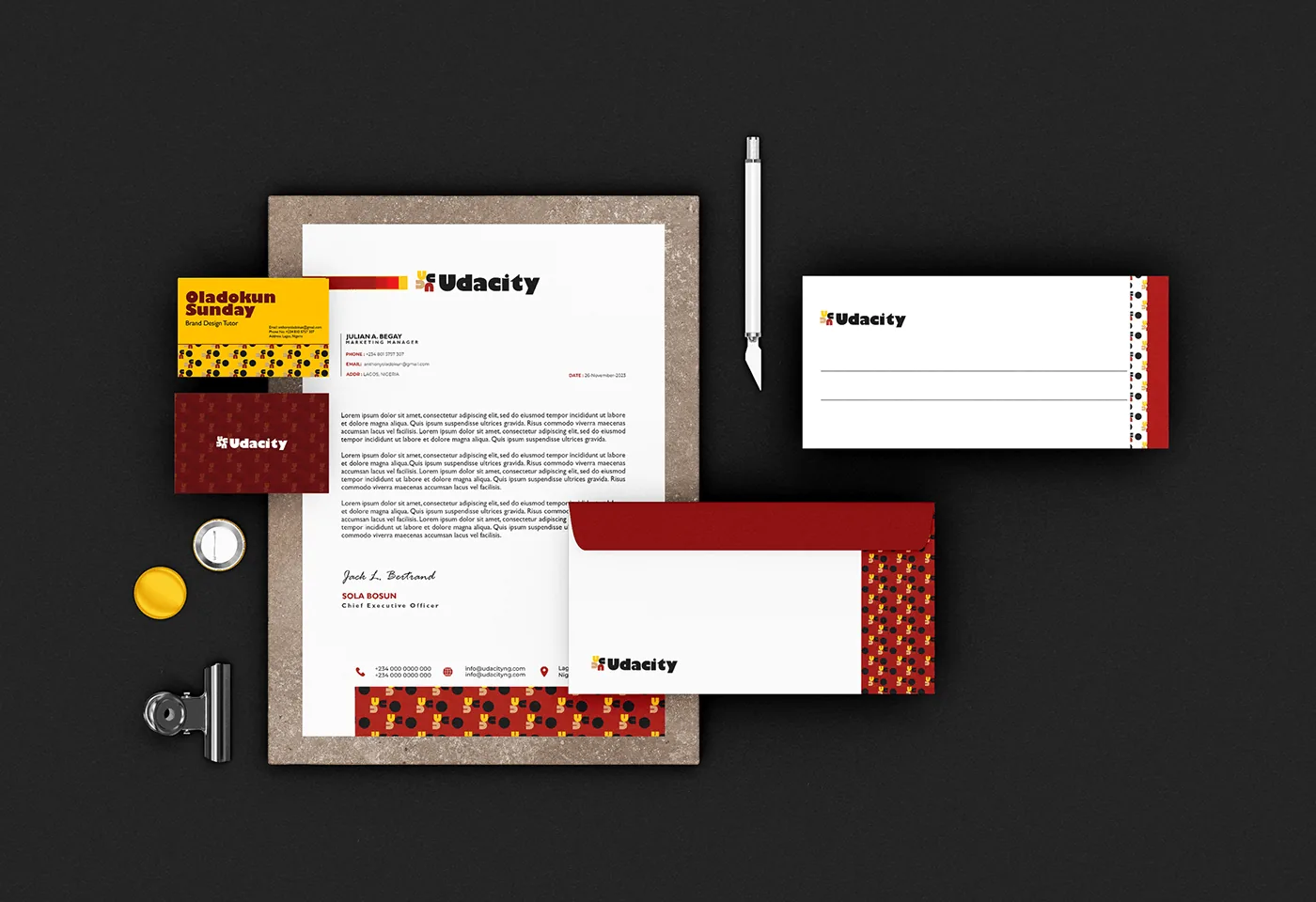 Udacity, reimagined — a self-directed brand concept by Sunday Oladokun