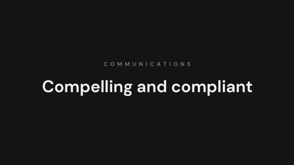 A creative brief and a compliance checklist, held in the same hand — Sunday Oladokun
